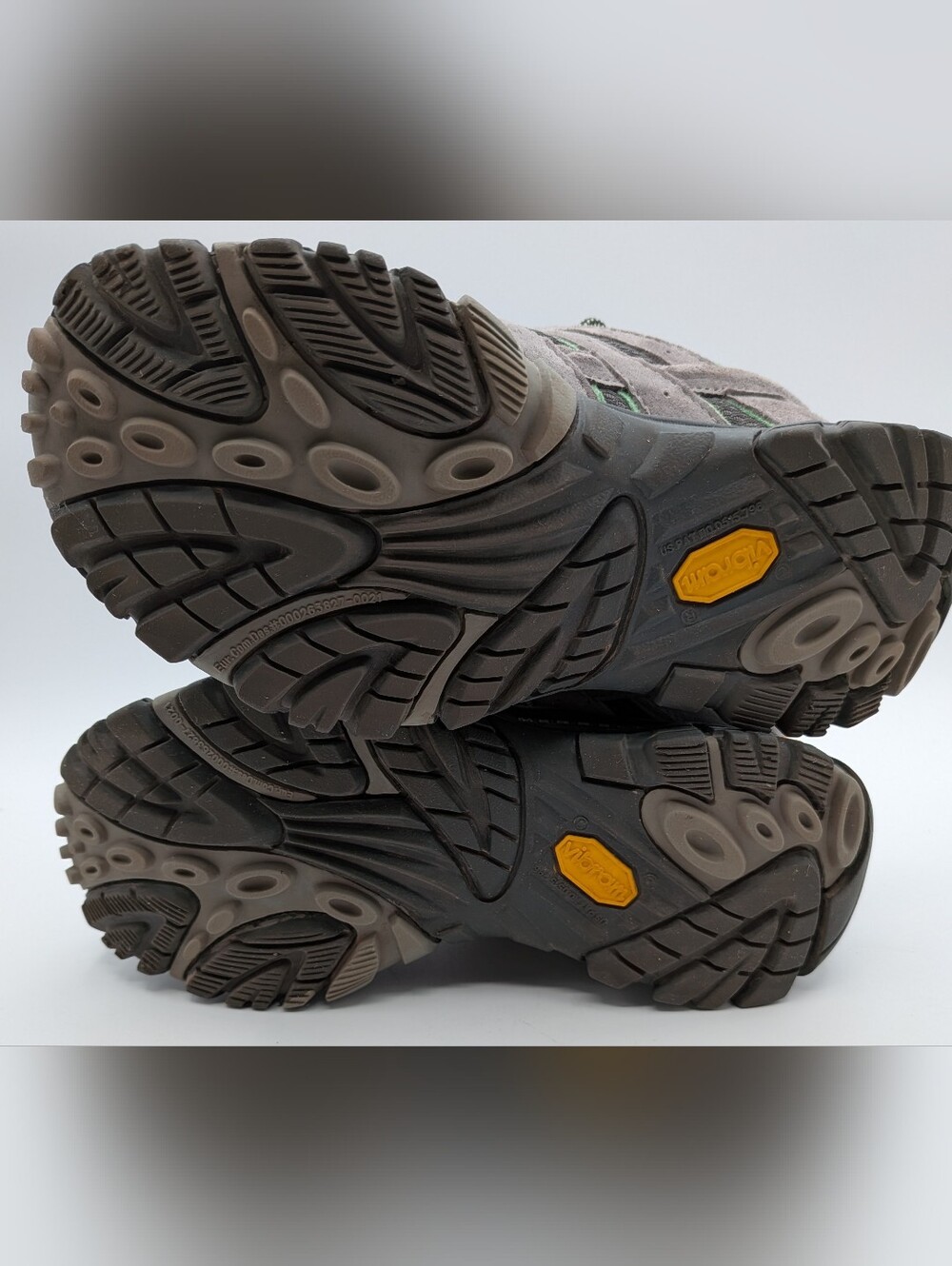 Merrell Moab 2 WP - Women’s Gray and Mint Trail Hiking Shoes Sz 5.5 - Picture 6 of 6